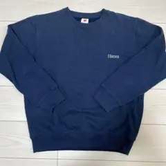 Hanes ネイビー トレーナー Lサイズ アメリカンコンフォート