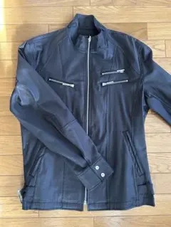 ライダースジャケット　タカキュー　MALE&CO ブラック L