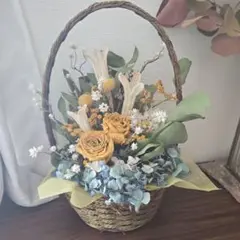 限定１名様❕❗★かごに入ったお花畑★