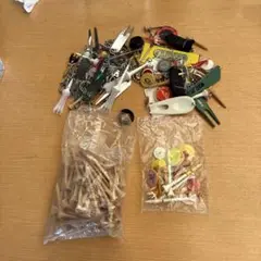 ゴルフティーとマーカーのセット