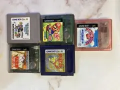 ゲームボーイカラー ソフト(動作確認なし)