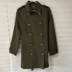 トレンチコート　カーキ　F