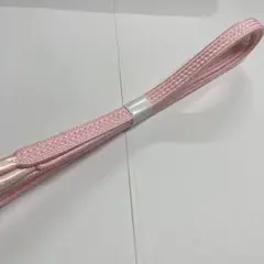 110827 ピンク帯締め 絹100% 新古品