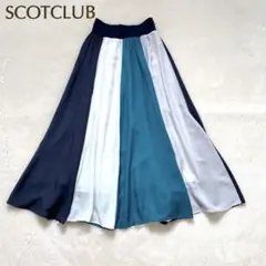 ヤマダヤ　スコットクラブ パネルデザインロングスカート　9号