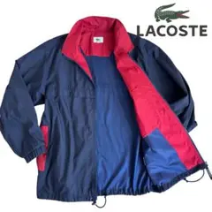 ラコステ LACOSTE スイングトップ ナイロンジャンバー 赤×紺 3size