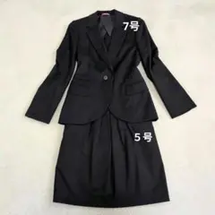 美品✨ミスジュンコ　ビジネススーツ　スカート　ブラック　就活　フォーマル