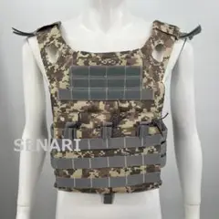 米軍ACU タクティカルベスト+レッグホルスター+ブーニーハットセット 米軍ACU タクティカルベスト+レッグホルスター+ブーニーハット