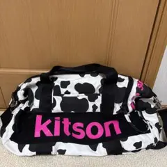 kitson カウ柄 ボストンバッグ