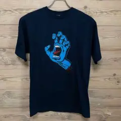 L ネイビー　スクリーミングハンド サンタクルーズ　 Tシャツ ハンド　新品