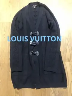ルイヴィトンモノグラムダッフルコート黒
