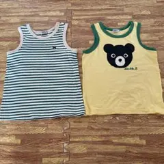 ダブルビー　ノースリーブ　タンクトップ　2点セット