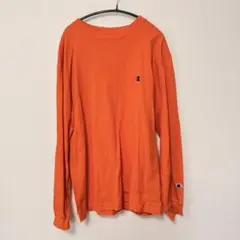 【美品】チャンピオン　オレンジ　Ｌ