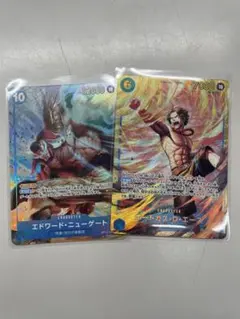 ワンピースカード 受け継がれる意志 エドワード・ニューゲート SR パラレル