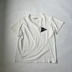 andwander アンドワンダー ホワイト 白 Tシャツ S M