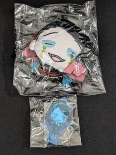 鬼滅の刃　魘夢　きゃらまるバッジ　ここみえアクリルフィギュア（キーホルダー）