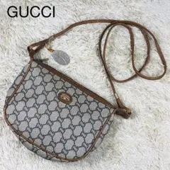 良品✨GUCCI ショルダーバッグ PVC レザー 斜め掛け plus