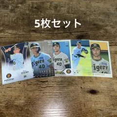 【匿名配送】井坪陽生　5枚セット　ルーキー　 阪神タイガース　BBM topps