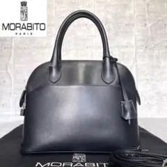 MORABITO モラビト DINA ディナ BLACK レザー 2WAYバッグ MORABITO モラビト DINA ディナ BLACK レザー 2WAYバッグ - メルカリ