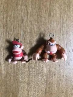 ニンテンドー　任天堂　ドンキーコング　キーホルダー　当時物　スーパーファミコン