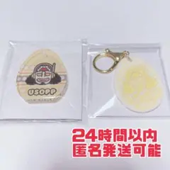 ワンピース EGGHEAD アクリルブロック たまご型キーホルダー ウソップ