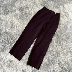 未使用級『Aylesbury』タックパンツ　ストレート　スラックス　(XS)