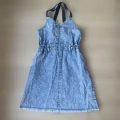 デニムブルーワンピース