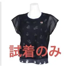 FILA 花柄 ネイビー レディース　S 限定