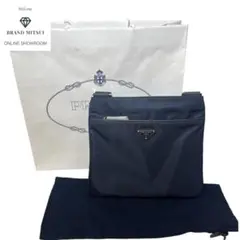 PRADA プラダ ショルダーバッグ ネイビー 2VH053