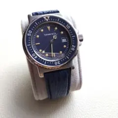 稼動 希少 Tiffany&Co. ティファニー ダイバーズ 腕時計 T-153 稼動 希少 Tiffany&Co. ティファニー ダイバーズ 腕時計 T-153
