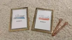 受付サイン♡クリスタルボールペンset