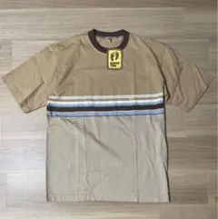 HANG TEN ベージュ ストライプ Tシャツ タグ付き