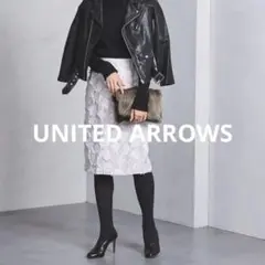 UNITED ARROWS UBCS カットジャカード タイトスカート 36