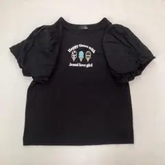 Jenni love girl ブラック Tシャツ
