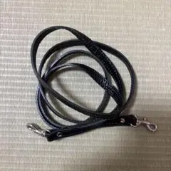 ブラック 合成皮革 ショルダーストラップ