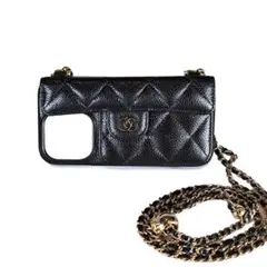 2025年5月購入‼️開封のみ 未使用品CHANEL iPhone15Proケース CHANEL iPhone 15 pro ケース 美品
