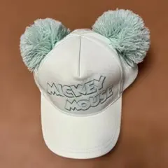 ミッキーマウス ポンポン付き帽子