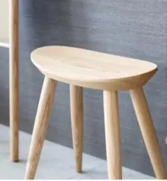 旭川家具　MUKU工房　コサイン　エントランススツール　メープル材