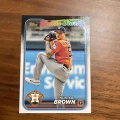 HUNTER BROWN TOPPS FUTURE STARS