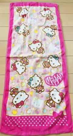 ハローキティ フェイスタオル サンリオ
