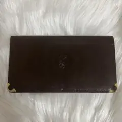 セリーヌ★長財布★レザー★馬車★茶色系