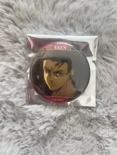qrunge CANVAS 缶バッジ 進撃の巨人 エレン