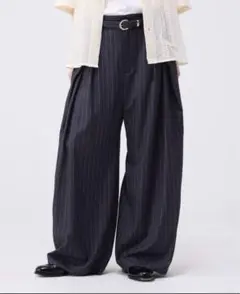 3タックワイドバルーントラウザー　size2