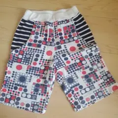 ブーホームズ ナチュラルブー 幾何学模様 ハーフパンツ