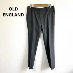 OLD ENGLAND オールドイングランド グレー スラックス 36 ウール