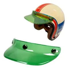 SHOEI 半帽 ヘルメット 赤　ポリヘル SHOEI 半帽 波うっ ヘルメット 赤 ポリヘル