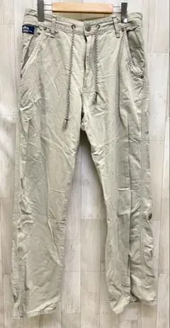 EDWIN 711RS 綿麻 コットン リネン イージー パンツ メンズL