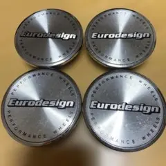 ⑥EURO DESIGN ユーロ　デザイン アルミホイール　センターキャップ
