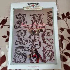 Rouge du Rhin Abc en Acanthe クロスステッチ図案