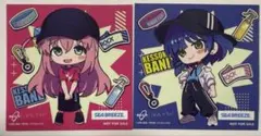 シーブリーズ × 結束バンド　ステッカー　後藤ひとり　山田リョウ