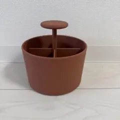 【美品】リンテックス　Bowlツールボックス　レッド　リビングモティーフ
